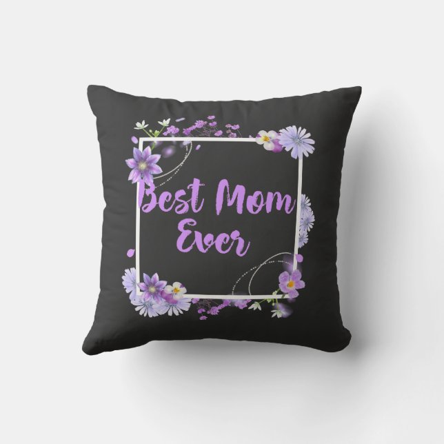 Beste mama ooit kussen (Achterkant)