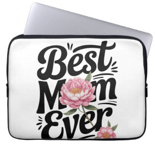 "Beste mama ooit" Laptop Sleeve
