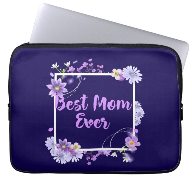 Beste mama ooit laptop sleeve (Voorkant)