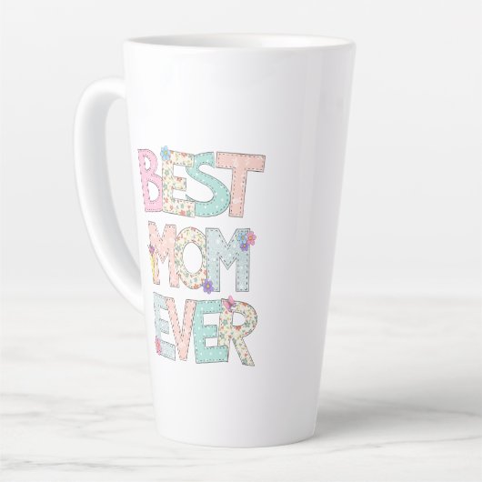 Beste mama ooit latte mok (Linkerhoek)