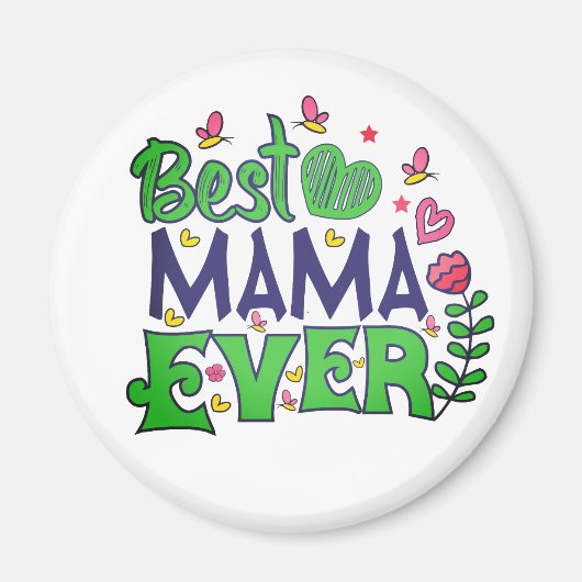 Beste mama ooit magneet (Voorkant)