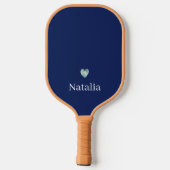 Beste mama ooit met naam pickleball paddle (Achterkant)
