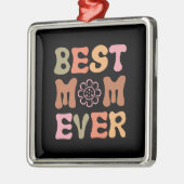 Beste mama ooit metalen ornament (Links)