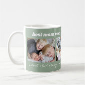 Beste mama ooit moderne mama koffiemok (Links)