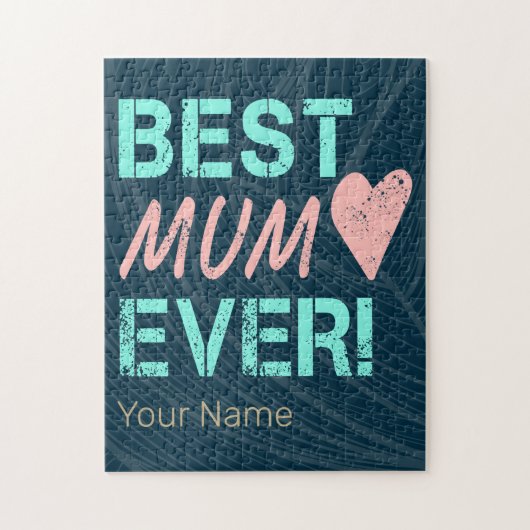 Beste Mama Ooit Moeder Hart Voor Moederdag Legpuzzel (Verticaal)