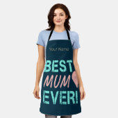 Beste Mama Ooit Moeder Hart Voor Moederdag Schort (Gedragen)