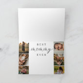 Beste mama ooit | Moederdag 6 Fotocollage Kaart (Binnen)