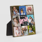 Beste mama ooit | Moederdag 8 Foto-collage Fotoplaat (Voorkant)