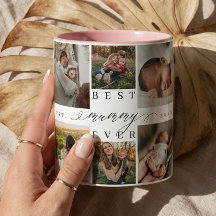 Beste mama ooit | Moederdag 8 foto collage