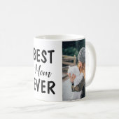 Beste mama ooit, Moederdag aangepaste foto Mok, ko Koffiemok (Voorkant rechts)