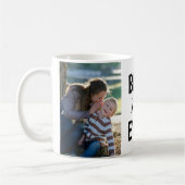 Beste mama ooit, Moederdag aangepaste foto Mok, ko Koffiemok (Links)