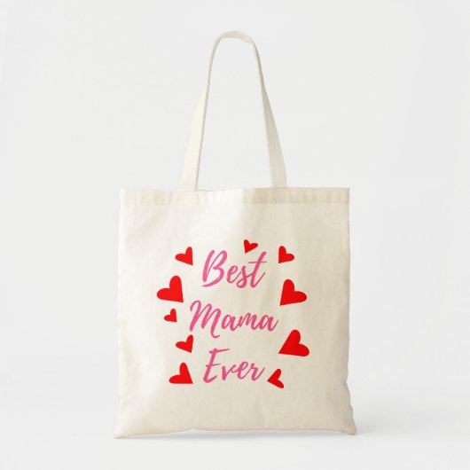Beste mama ooit - Moederdag cadeau idee Tote Bag (Voorkant)