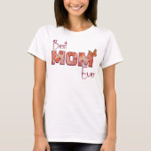 Beste mama ooit, Moederdag cadeau T-shirt (Voorkant)
