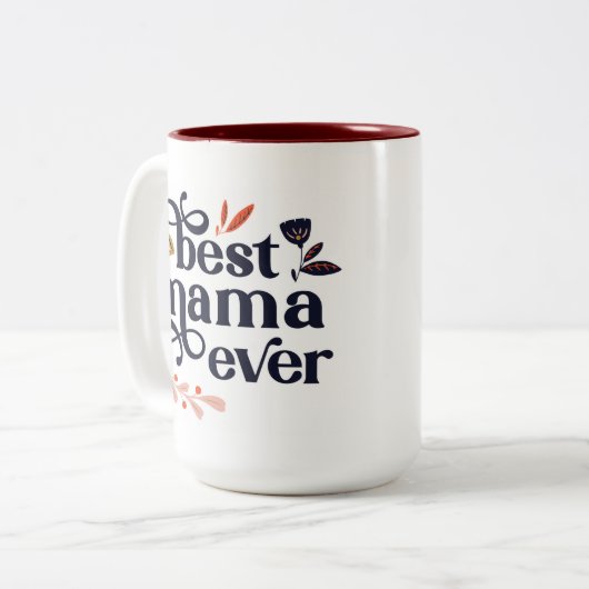 Beste mama ooit Moederdag Mok (Voorkant links)