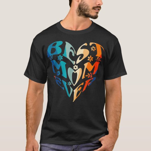 Beste mama ooit Moederdag T-shirt (Voorkant)