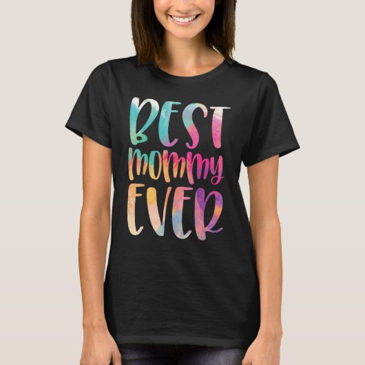 Beste mama ooit Moederdag T-shirt (Voorkant)