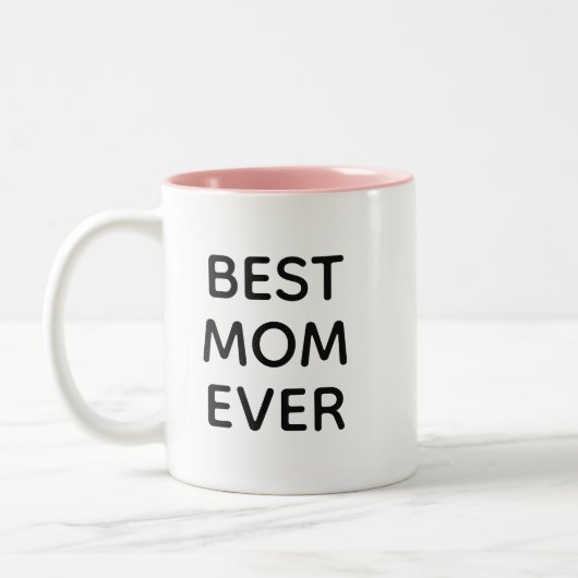 Beste mama ooit | Moederdag Two-Tone Coffee Mok (Links)