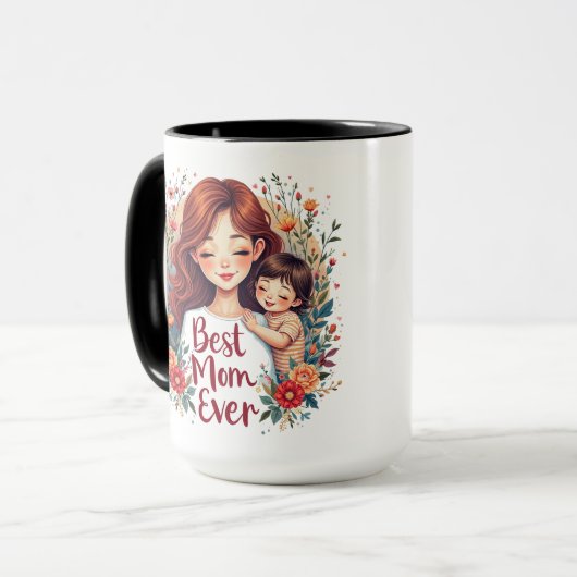 Beste mama ooit mok (Voorkant links)