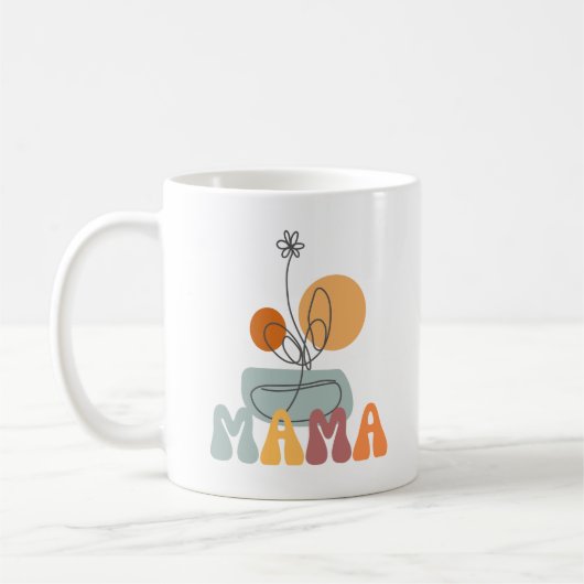 Beste Mama Ooit mok, Cadeau voor Mama, Mam Koffiemok (Links)