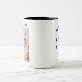 Beste Mama Ooit Mok, Gepersonaliseerde Foto Mok vo (Midden)