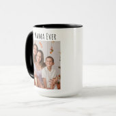 Beste Mama Ooit Mok, Gepersonaliseerde Foto Mok vo (Voorkant links)