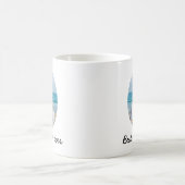 Beste mama ooit Mok met foto Modern Eenvoudig (Center)