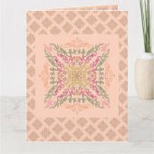 Beste mama ooit naadloos ingevuld Hartelijk dank Bedankkaart (Voorkant)