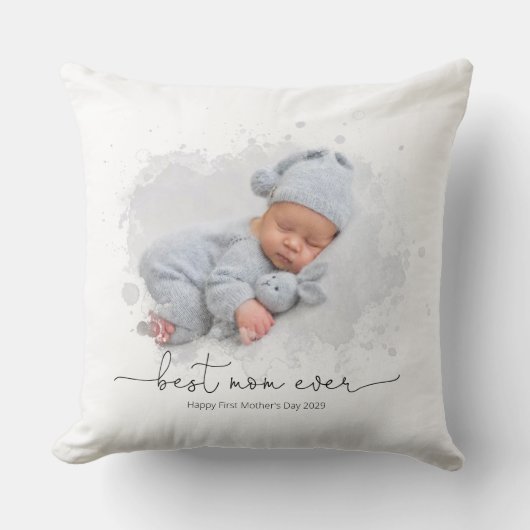Beste mama ooit nieuwe Moederdag Kussen (Voorkant)