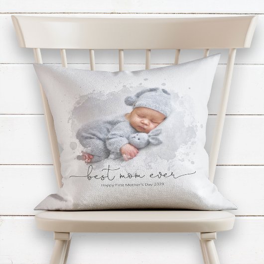 Beste mama ooit nieuwe Moederdag Kussen