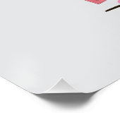 Beste mama ooit perfect poster (Hoek)