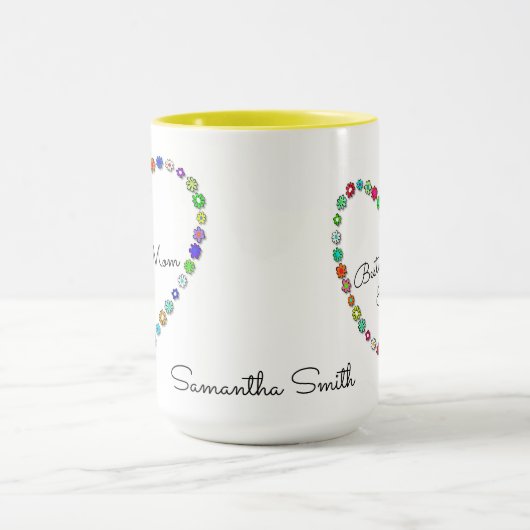 Beste mama ooit - Persoonlijke naam - Mok (Midden)