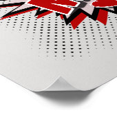 Beste mama ooit poster (Hoek)