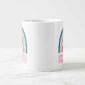 Beste mama ooit Regenboog Grote Koffiekop (Voorkant)