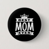 Beste mama ooit ronde button 5,7 cm (Voorkant)