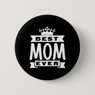 Beste mama ooit ronde button 5,7 cm