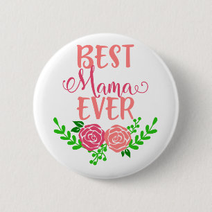 Beste Mama Ooit Ronde Button 5,7 Cm