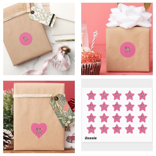 Beste mama ooit ronde sticker