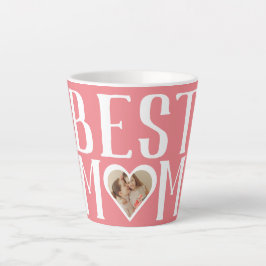 Beste mama ooit | Schattige 1 foto Happy Mothers D Latte Mok