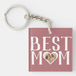 Beste mama ooit | Schattige 1 foto Happy Mothers D Sleutelhanger