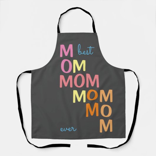 Beste mama ooit schort (Voorkant)