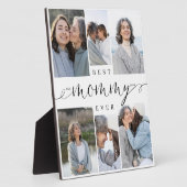 Beste Mama ooit Script 6 Fotocollage Keepsake Fotoplaat (Zijkant)