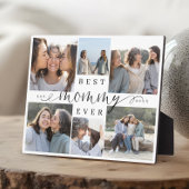 Beste Mama ooit Script 6 Fotocollage Keepsake Fotoplaat