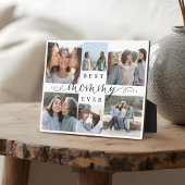 Beste Mama ooit Script 6 Fotocollage Keepsake Fotoplaat