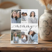 Beste Mama ooit Script 6 Fotocollage Keepsake Fotoplaat