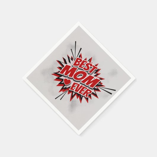 Beste mama ooit servet (Hoek)