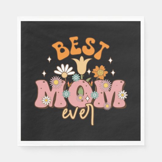 Beste mama ooit servet (Voorkant)