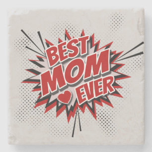 Beste mama ooit stenen onderzetter