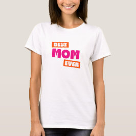 Beste mama ooit t-shirt