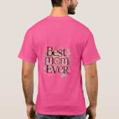 Beste mama ooit t-shirt (Achterkant)