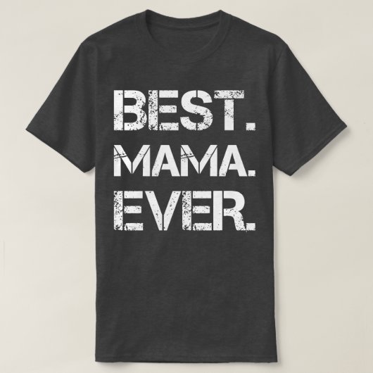 Beste mama ooit t-shirt (Design voorkant)